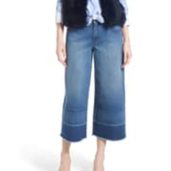 Olivia Palermo & Chelsea28 High Rise Denim Culotte - Picture 8 of 13
